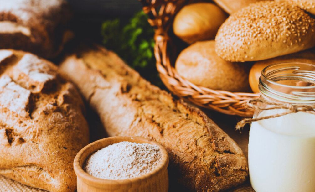 Photos d'aliments traditionnellement riche en Gluten