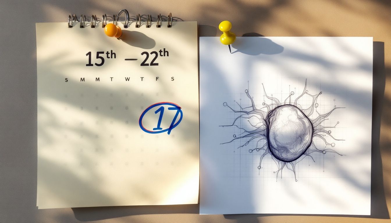 Un esquisse illustrant un lipome dans le contexte d'un congé médical.