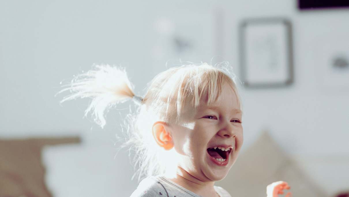 Un enfant heureux
